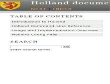 Tablet Screenshot of docs.hollandbackup.org